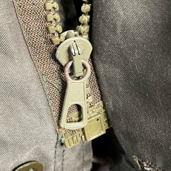 Vintage 1989 Unisex Military-Issued Cotton Canvas Field Jacket - Picture 3 of 9